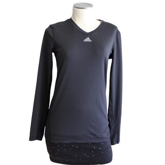 ADIDAS Women's Long-Sleeve Tech Tee Small - Picture 1 of 7